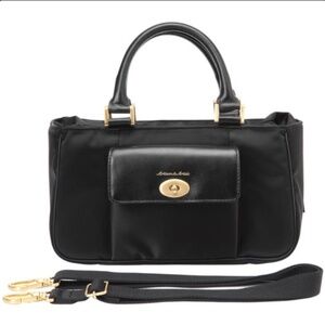 Brand New - ARTISAN & ARTIST 3WC-PO014 BLACK CANVAS BAG from Japan